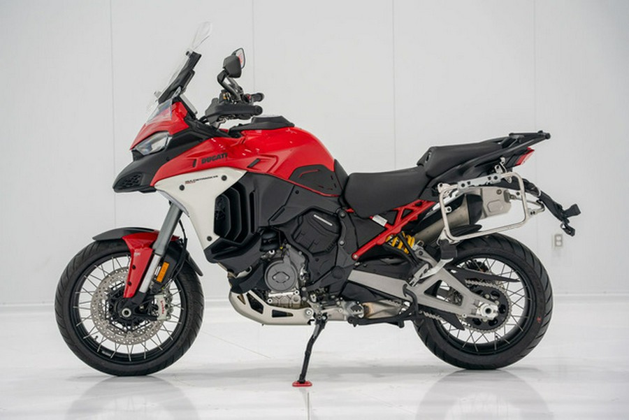 2024 Ducati Multistrada V4 Rally Travel Adventure Red