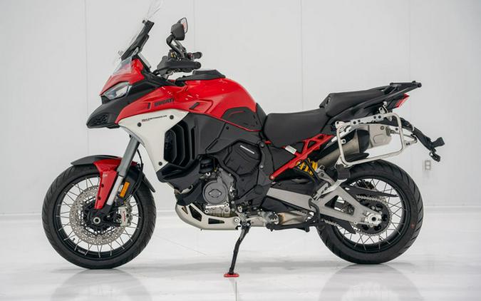 2024 Ducati Multistrada V4 Rally Travel Adventure Red