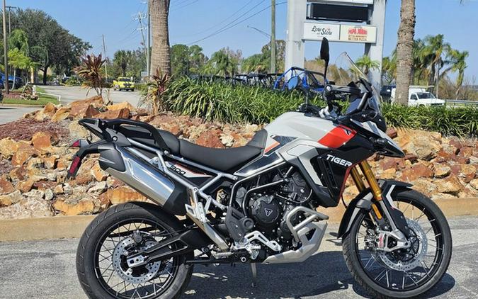 2025 Triumph Tiger 900 Rally Pro Ash Grey / Intense Orange Rally Pro