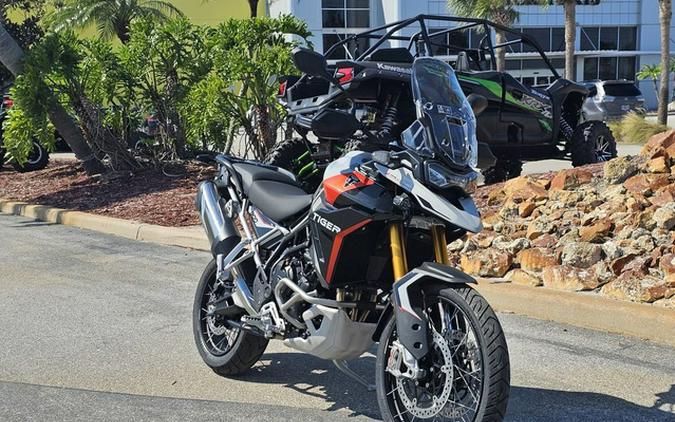 2025 Triumph Tiger 900 Rally Pro Ash Grey / Intense Orange Rally Pro