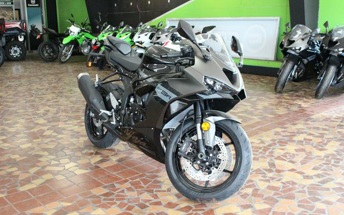 2026 Kawasaki NINJA ZX-6R ABS Metallic Matte Dark Gray/Ebony - TA048247