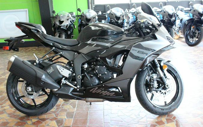 2026 Kawasaki NINJA ZX-6R ABS Metallic Matte Dark Gray/Ebony - TA048247