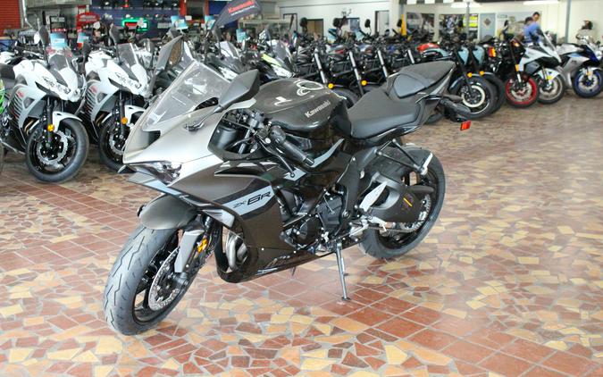 2026 Kawasaki NINJA ZX-6R ABS Metallic Matte Dark Gray/Ebony - TA048247