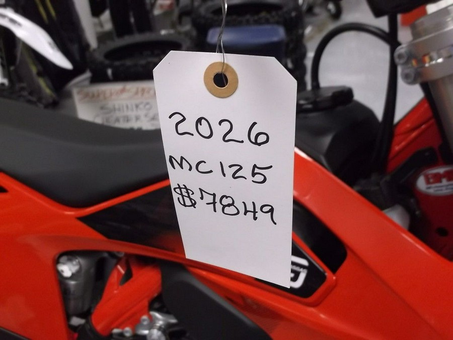 2026 GASGAS MC 125
