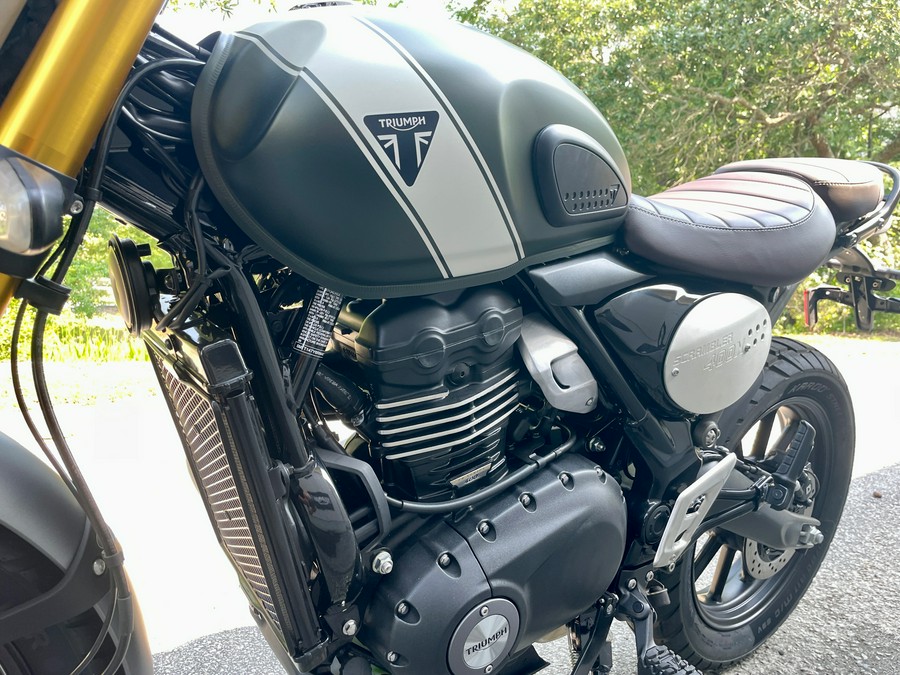 2024 Triumph Scrambler 400 X