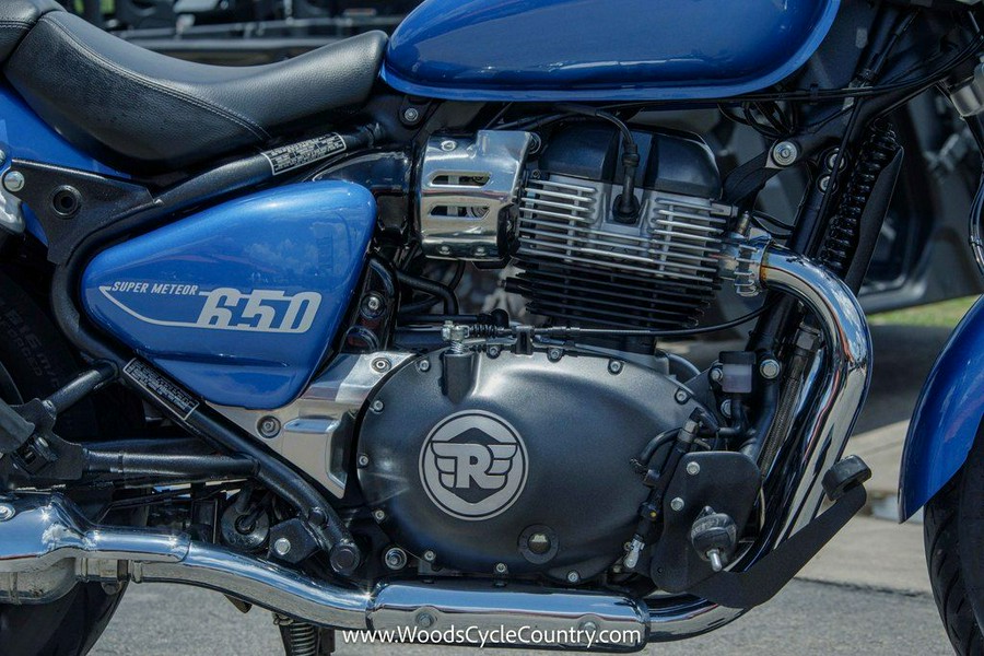 2024 Royal Enfield Super Meteor 650 Astral Blue