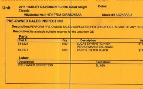 2011 Harley-Davidson® FLHRC - Road King® Classic