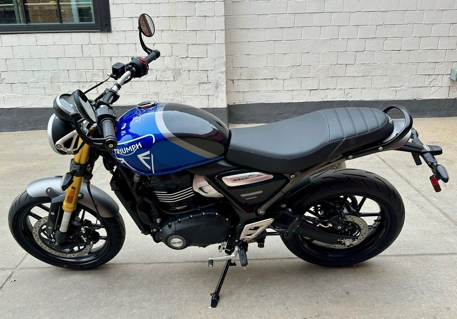 2024 Triumph Speed 400 Caspian Blue / Storm Grey