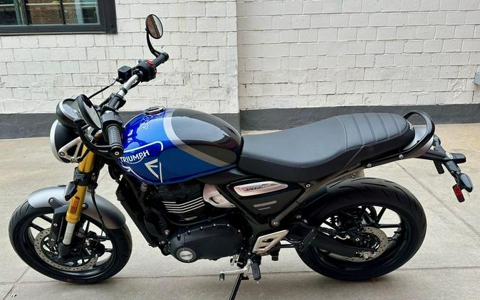 2024 Triumph Speed 400 Caspian Blue / Storm Grey