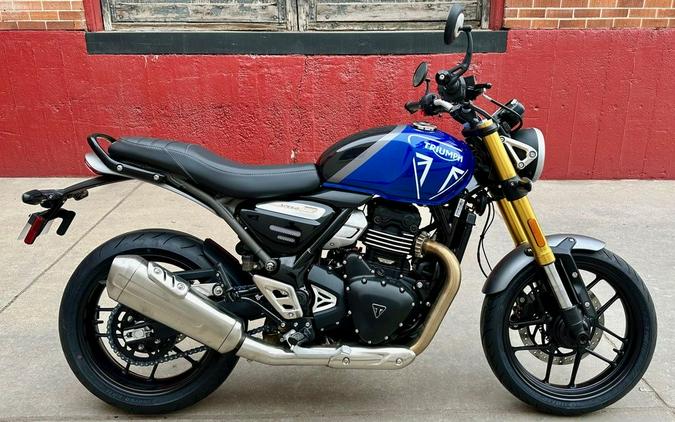 2024 Triumph Speed 400 Caspian Blue / Storm Grey