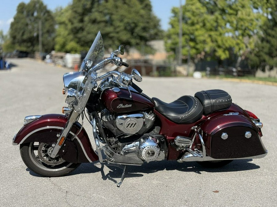 2022 Indian Springfield Maroon Metallic/Crimson Metallic