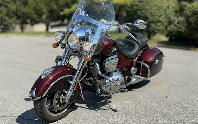 2022 Indian Springfield Maroon Metallic/Crimson Metallic