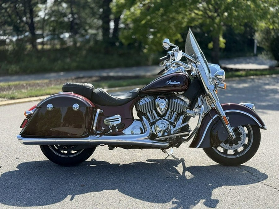 2022 Indian Springfield Maroon Metallic/Crimson Metallic