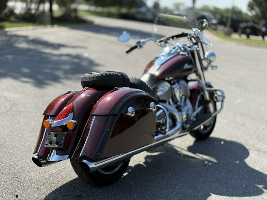 2022 Indian Springfield Maroon Metallic/Crimson Metallic