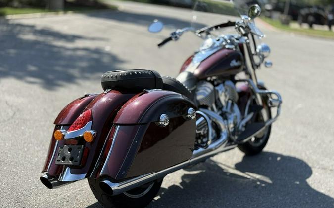 2022 Indian Springfield Maroon Metallic/Crimson Metallic