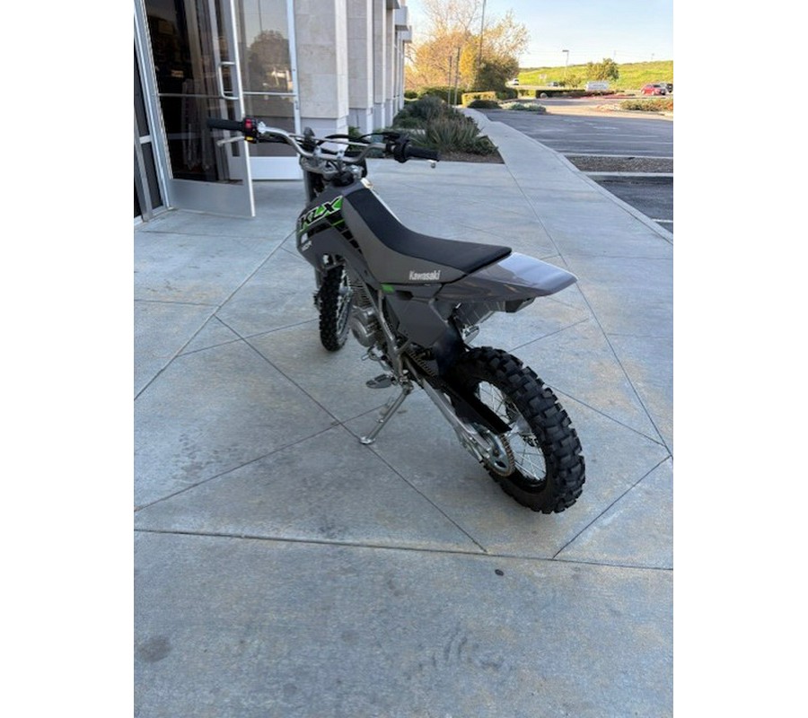 2025 Kawasaki KLX 140R Battle Gray