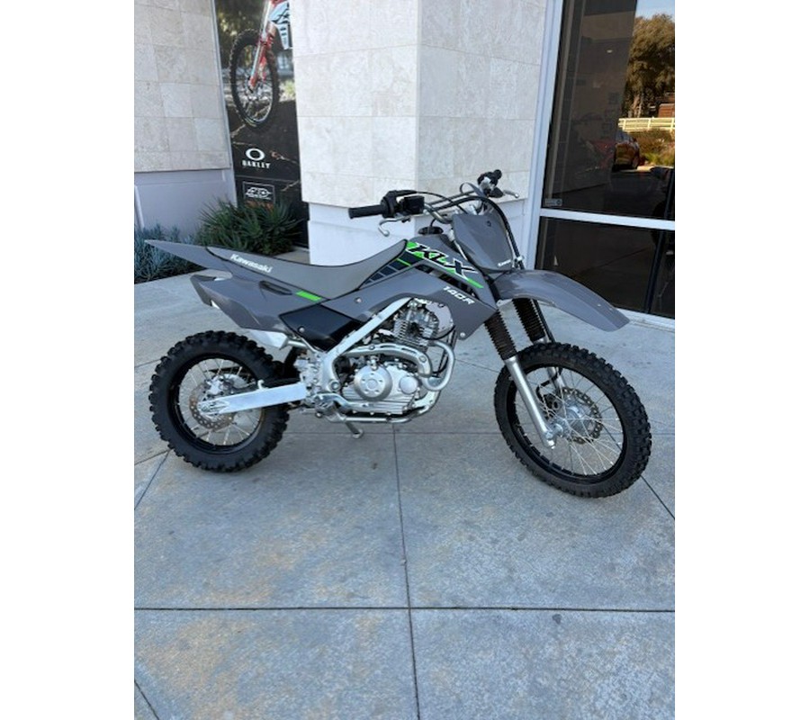 2025 Kawasaki KLX 140R Battle Gray