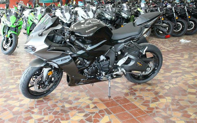 2026 Kawasaki NINJA ZX-6R ABS Metallic Matte Dark Gray/Ebony - TA048225