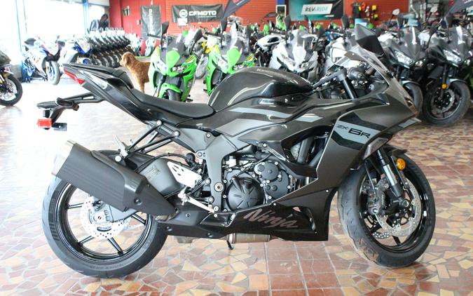 2026 Kawasaki NINJA ZX-6R ABS Metallic Matte Dark Gray/Ebony - TA048225
