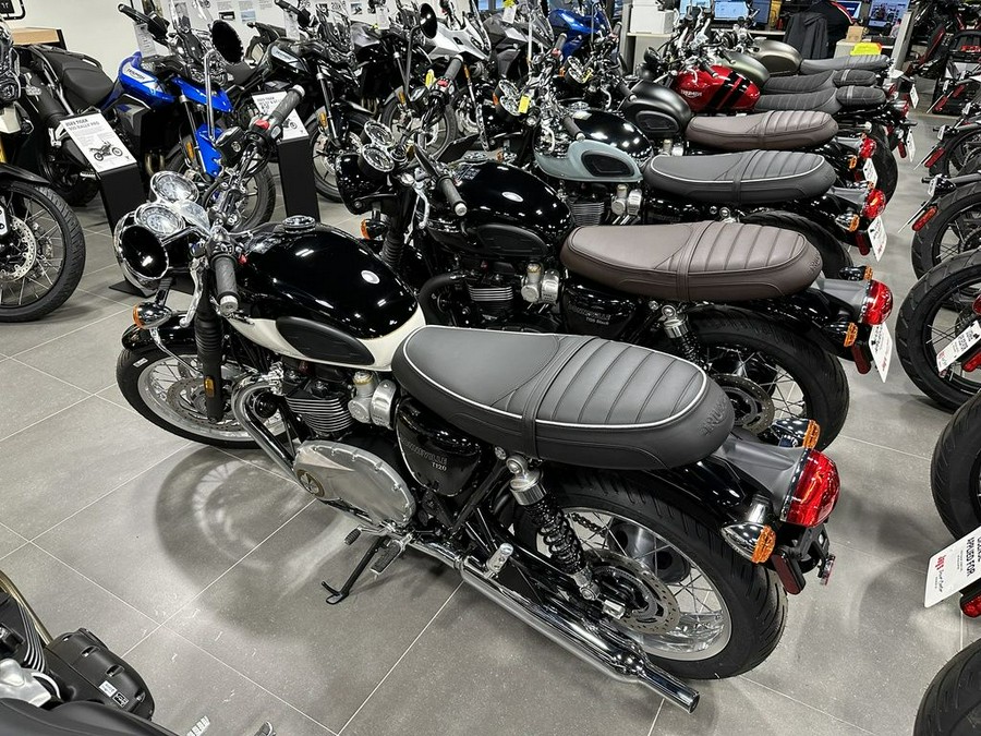 2024 Triumph Bonneville T120 Jet Black/Fusion White