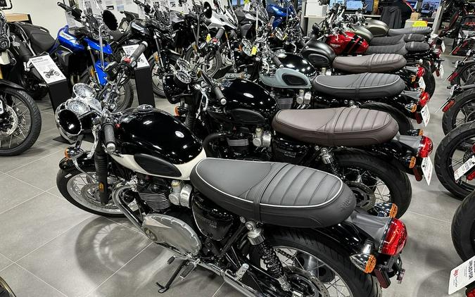 2024 Triumph Bonneville T120 Jet Black/Fusion White