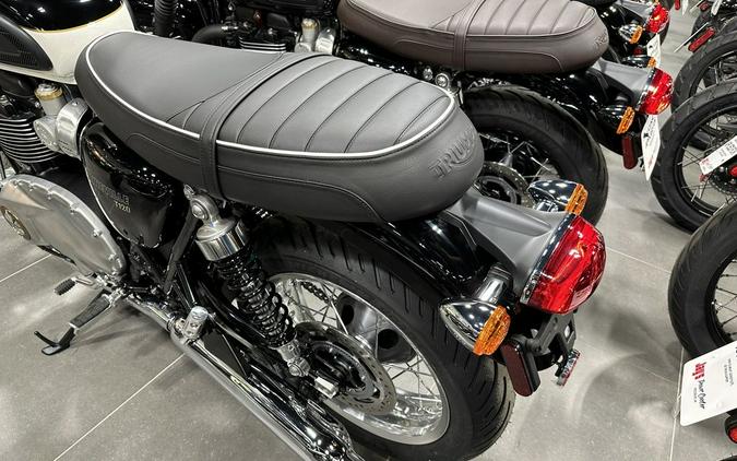 2024 Triumph Bonneville T120 Jet Black/Fusion White