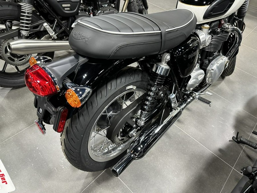 2024 Triumph Bonneville T120 Jet Black/Fusion White