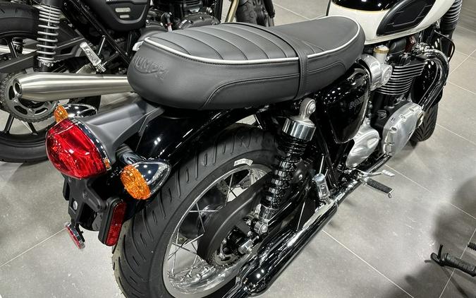 2024 Triumph Bonneville T120 Jet Black/Fusion White