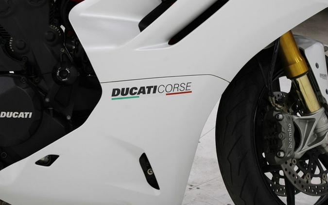 2022 Ducati SuperSport 950 S White Silk fairing