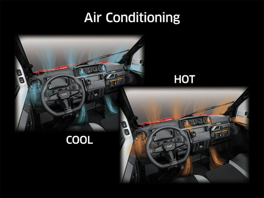 2025 Kawasaki RIDGE® XR Crew HVAC