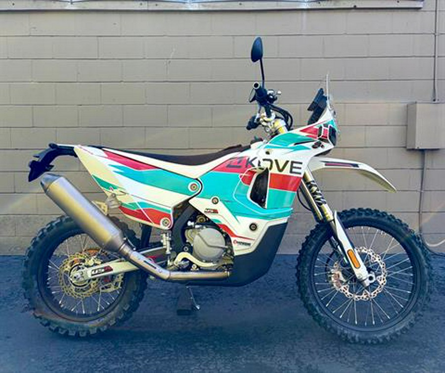2025 KOVE USA FSE 450 Rally High Seat/ Limited Pro Standard