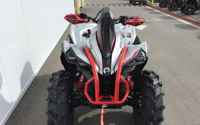 2026 Can-Am® Renegade X mr 1000 R Hyper Silver & Legion Red
