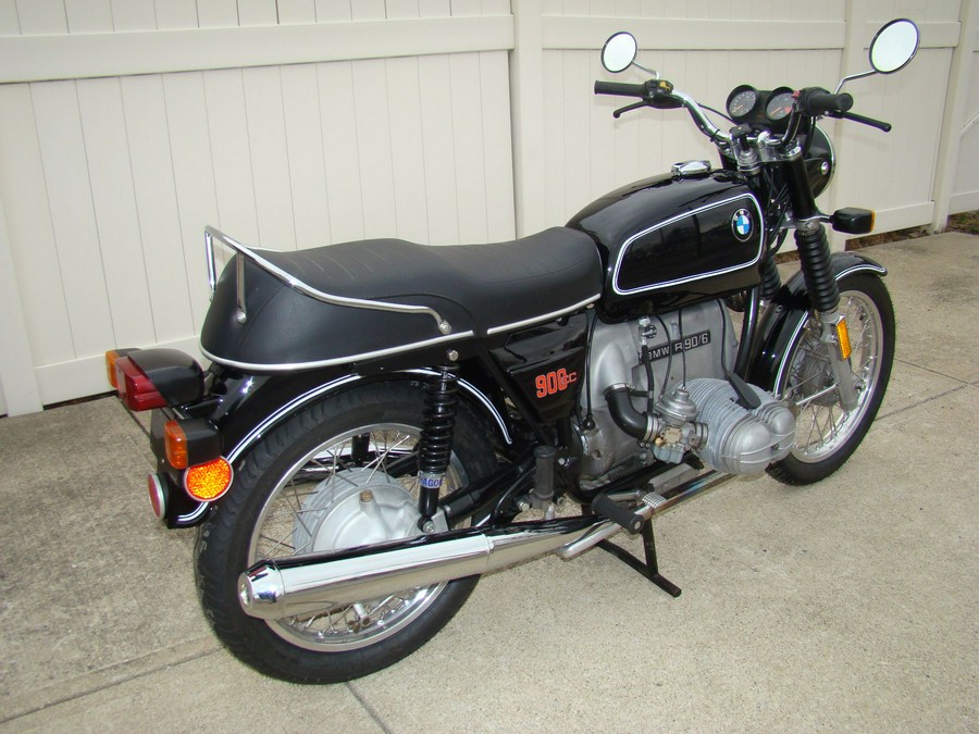 1976 BMW R90/6, Black.