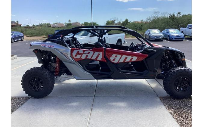 2025 Can-Am Maverick X3 Max RS Turbo RR Red & Silver