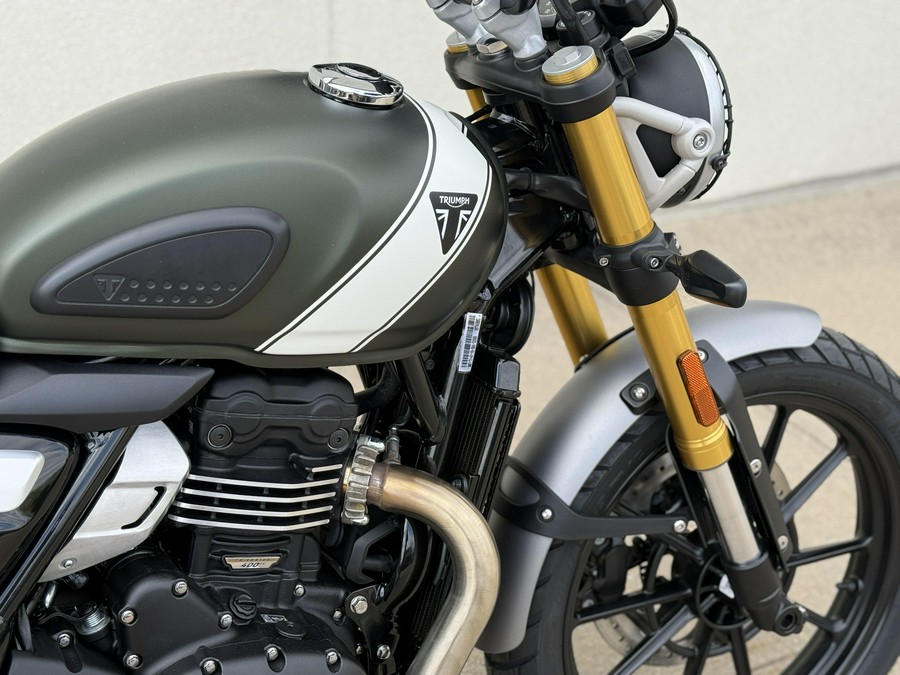 2025 Triumph SCRAMBLER 400 X