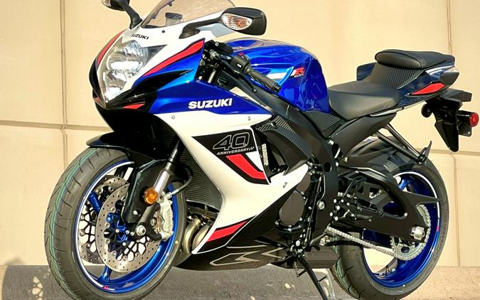 2026 Suzuki GSX-R600Z 40th Anniversary Edition