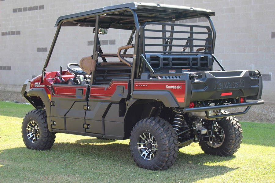 2026 Kawasaki Mule Pro-FXT 1000 Platinum Ranch Edition Metallic Deep Red - TB507262