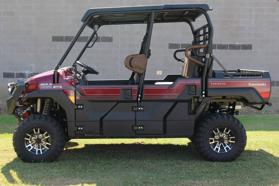 2026 Kawasaki Mule Pro-FXT 1000 Platinum Ranch Edition Metallic Deep Red - TB507262