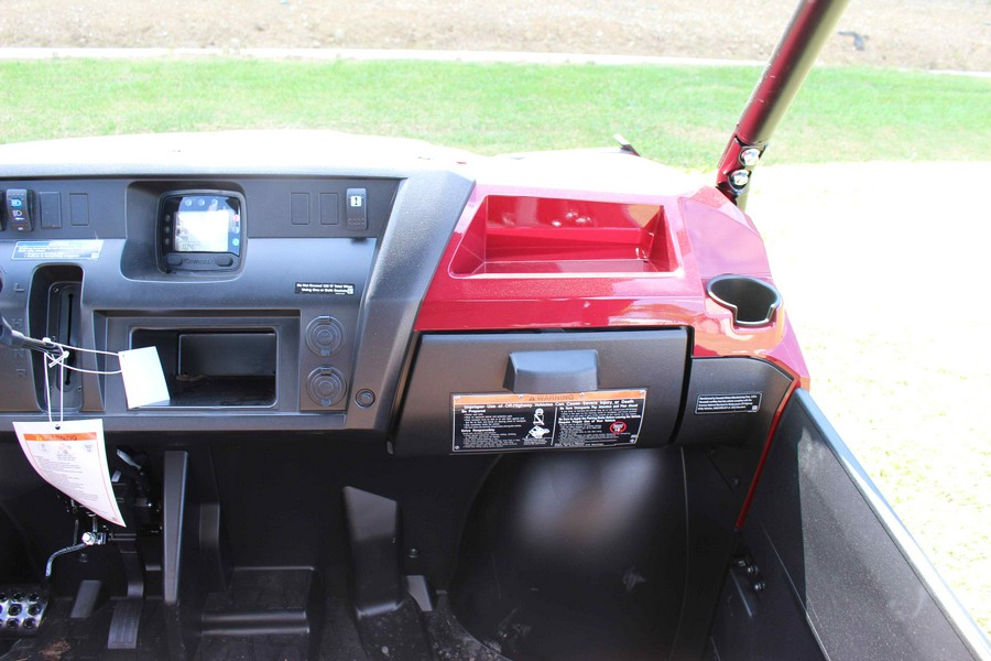 2026 Kawasaki Mule Pro-FXT 1000 Platinum Ranch Edition Metallic Deep Red - TB507262