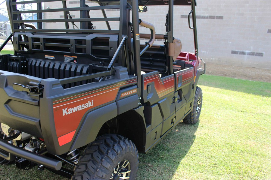 2026 Kawasaki Mule Pro-FXT 1000 Platinum Ranch Edition Metallic Deep Red - TB507262