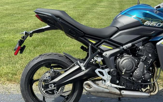 2026 Triumph Tiger Sport 660 Interstellar blue / Mineral grey