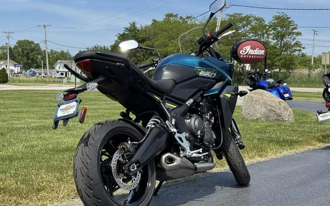2026 Triumph Tiger Sport 660 Interstellar blue / Mineral grey