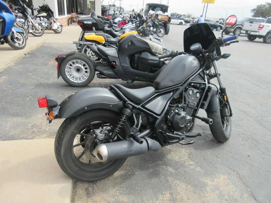 2019 HONDA REBEL 500