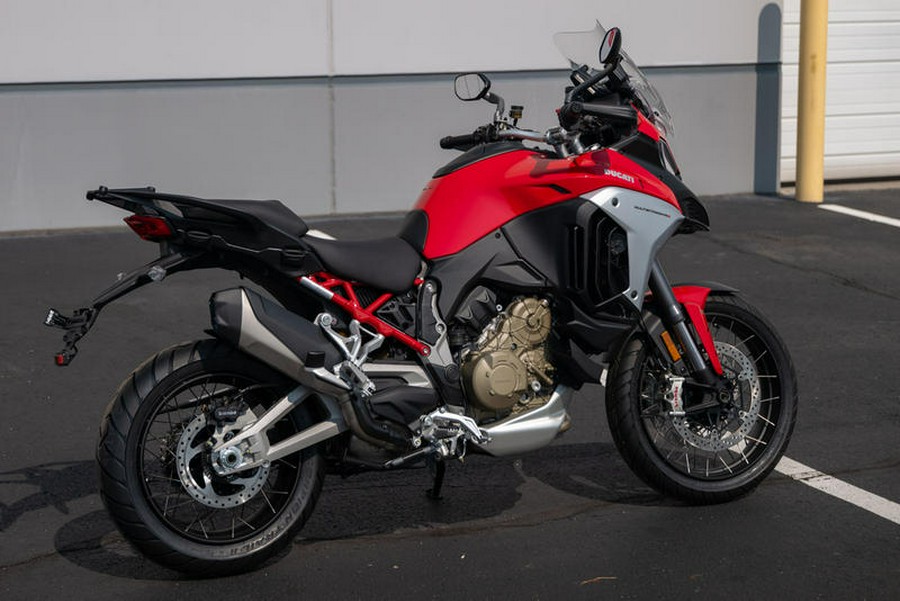 2024 Ducati Multistrada V4S Ducati Red - Spoked Wheels