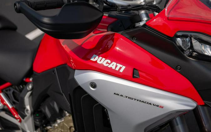 2024 Ducati Multistrada V4S Ducati Red - Spoked Wheels