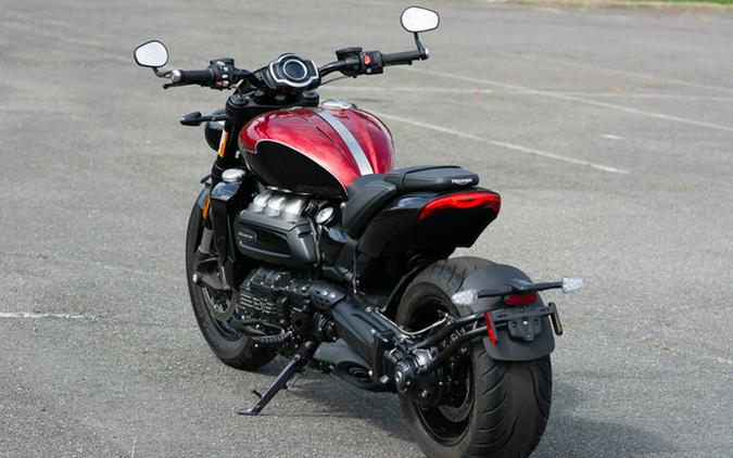 2025 Triumph Rocket 3 Storm R Carnival Red/Sapphire Black
