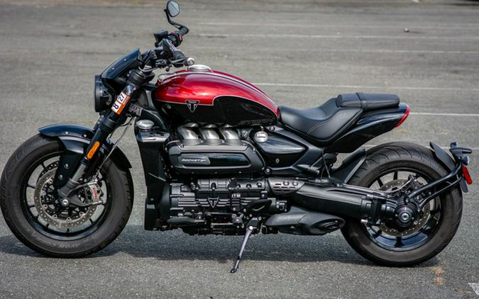 2025 Triumph Rocket 3 Storm R Carnival Red/Sapphire Black