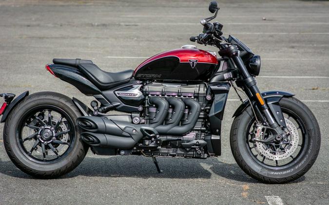 2025 Triumph Rocket 3 Storm R Carnival Red/Sapphire Black
