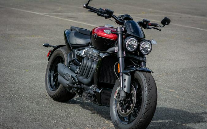 2025 Triumph Rocket 3 Storm R Carnival Red/Sapphire Black
