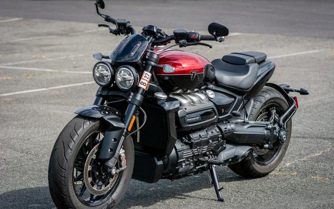2025 Triumph Rocket 3 Storm R Carnival Red/Sapphire Black